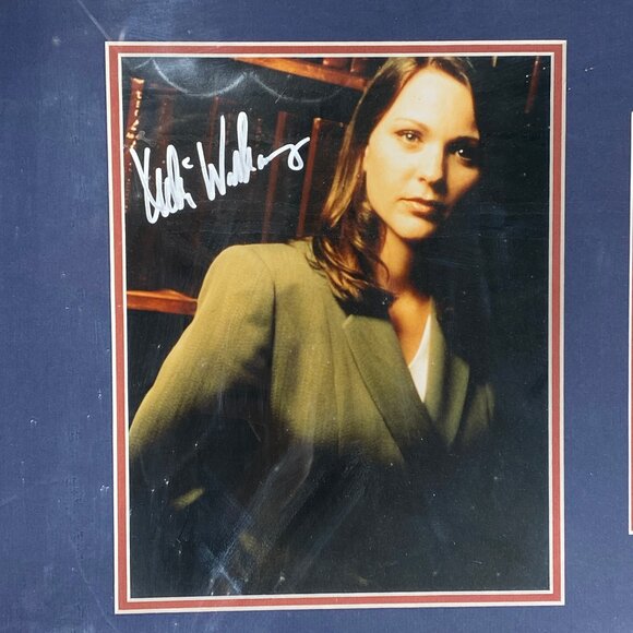 2 Signed Dylan McDermott Kelli Williams Autographs The Practice TV Show Actors - Picture 5 of 6